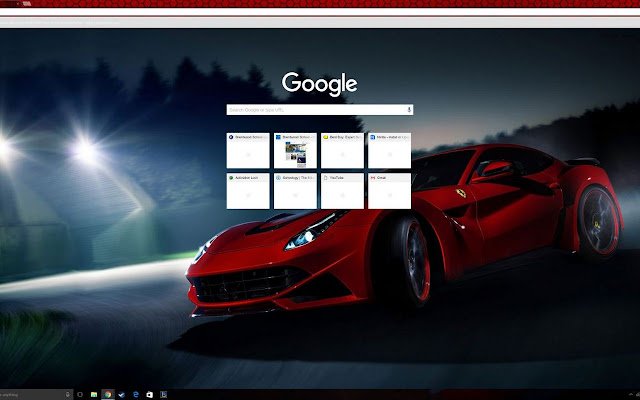 Drifting Ferrari from Chrome web store to be run with OffiDocs Chromium online